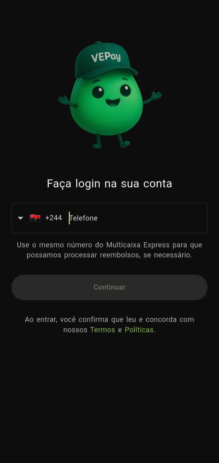 Login com Telefone